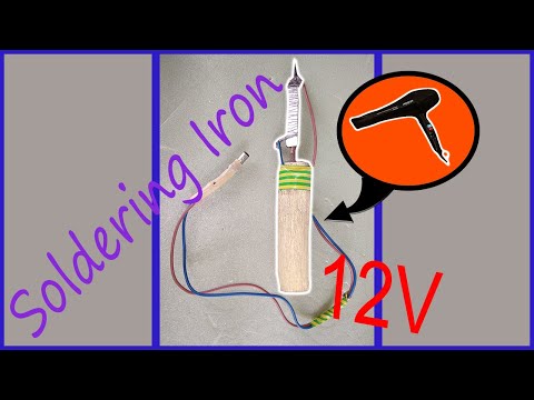 #12v-ანი სარჩილავის აწყობა soldering iron